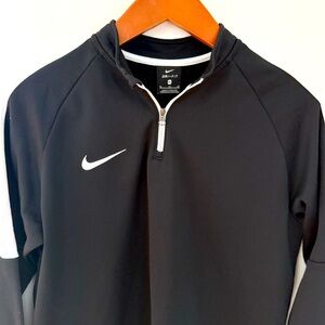 Nike Boys Sweater DRI FiT Quarter Zip Pullover Sweatshirt Fleece SportsWear XL